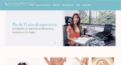 Desktop Screenshot of ginecologasusymanotas.com